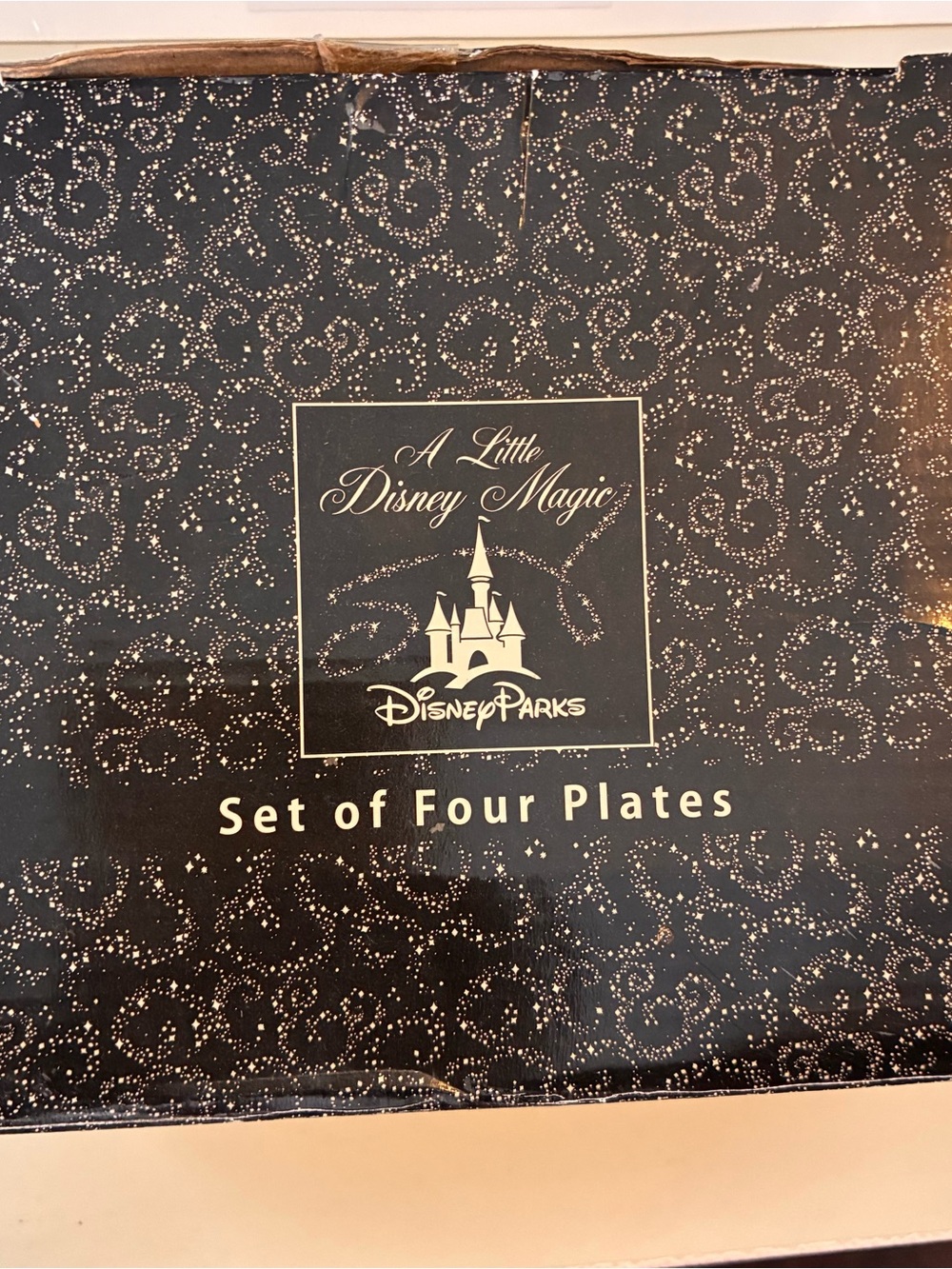 Disney Set of 4 Plates; Decorative; New in Box. 5.5” in diameter.
